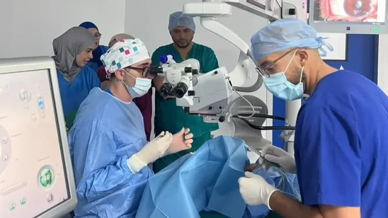 جندوبة: إجراء أول عملية جراحية على مستوى القرنية بالمستشفى الجامعي