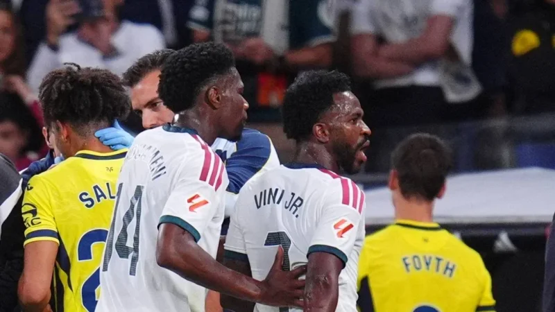 فينيسيوس يغيب 4 مباريات عن ريال مدريد بينها الكلاسيكو