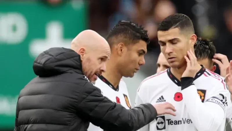 تان هاغ: رونالدو خذلني وخذل مانشستر يونايتد