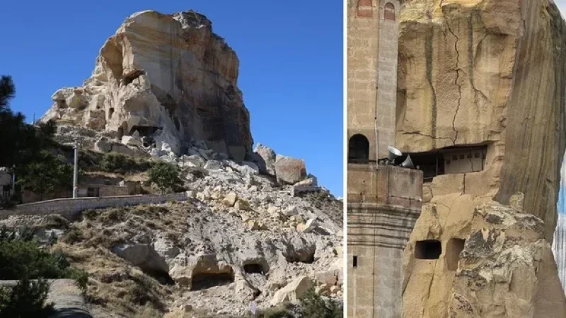 وفاةُ شخصين إثر انهيار صخري في كبادوكيا التركية