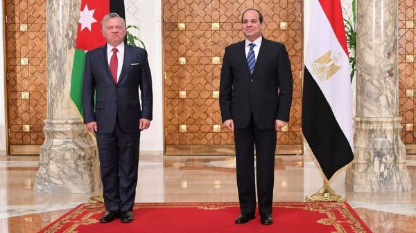 Caire: Sommet égypto-jordanien  sur l'arrêt de l'agression israélienne