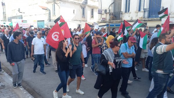 Une nouvelle marche de soutien au peuple palestinien