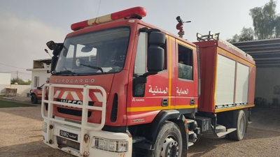 Béja : un incendie ravage plus de 40 hectares de blé