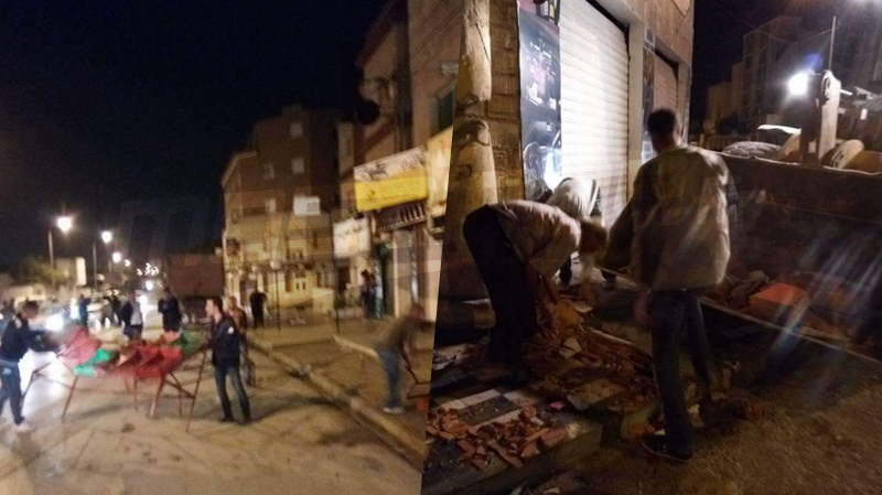 باردو: حملة ليلية لتحرير الأرصفة