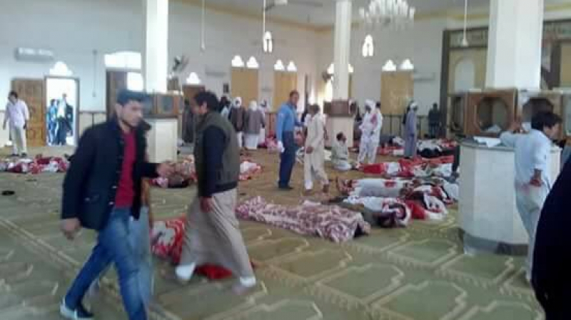 هجوم على مسجد بسيناء