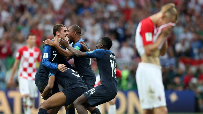 منتخب فرنسا بطل العالم للمرة الثانية في تاريخه منتخب فرنسا بطل العالم للمرة الثانية في تاريخه