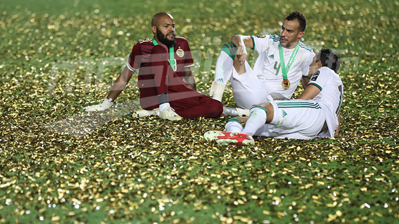 كان 2019: مبولحي يُتوّج بالقفاز الذهبي كان 2019: مبولحي يُتوّج بالقفاز الذهبي