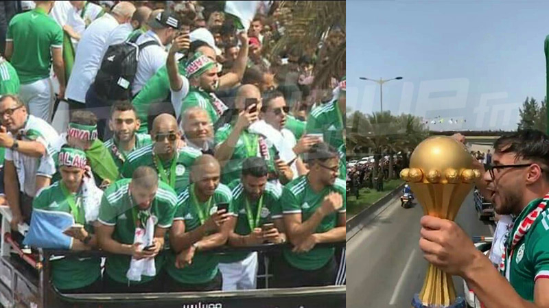 الجزائر تستقبل أبطالها الجزائر تستقبل أبطالها