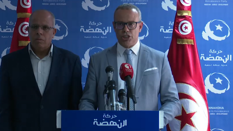 النهضة تعلن فوزها بالمرتبة الأولى أيضا النهضة تعلن فوزها بالمرتبة الأولى أيضا