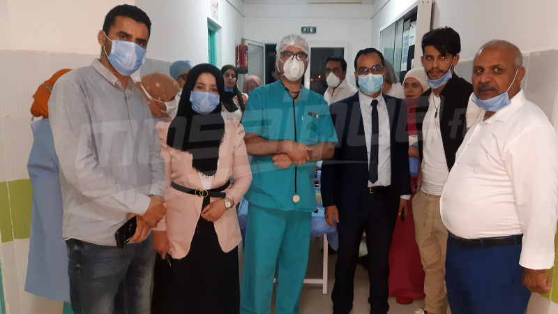 سعد بقير في زيارة مجاملة للإطار الطبي وشبه الطبي بتطاوين سعد بقير في زيارة مجاملة للإطار الطبي و شبه الطبي بتطاوين