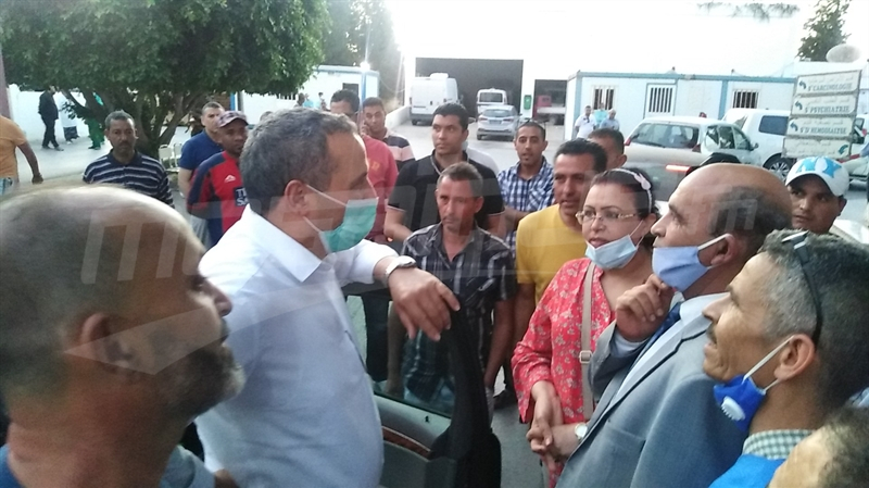 المكي يزور المستشفيين الجهويين بباجة وجندوبة المكي يزور المستشفيين الجهويين بباجة وجندوبة