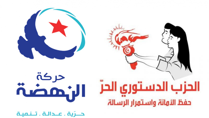 نوايا التصويت للتشريعية: الدستوري الحر في المرتبة الثانية بعد النهضة نوايا التصويت للتشريعية: الدستوري الحر في المرتبة الثانية بعد النهضة
