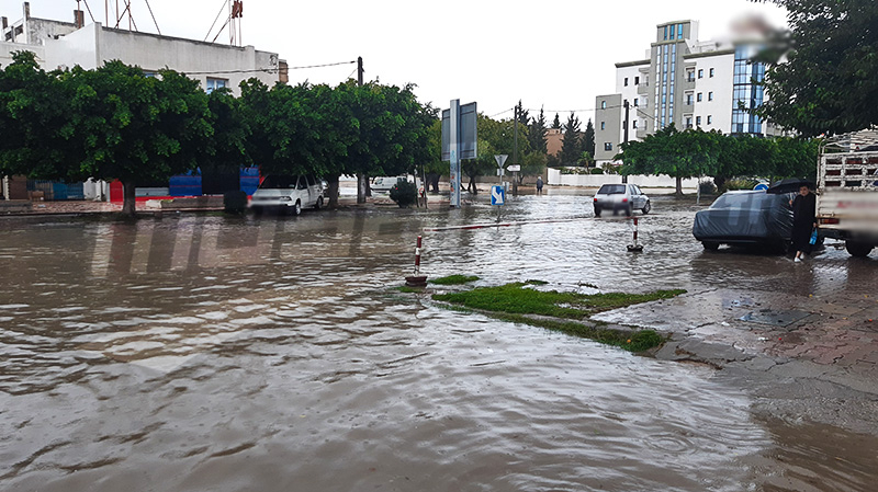 سوسة: منسوب مياه الأودية يرتفع سوسة: منسوب مياه الأودية يرتفع