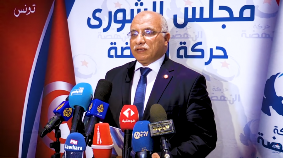 الهاروني يدعو أبناء النهضة إلى النزول للشارع للتصدي للمخربين الهاروني