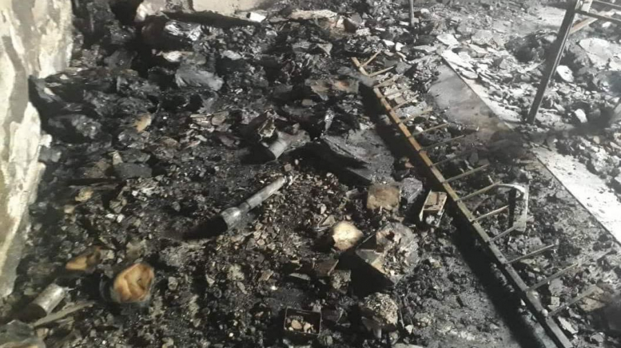مدنين: اقتحام مقر حركة النهضة وحرق محتوياته مدنين: اقتحام مقر حركة النهضة وحرق محتوياته