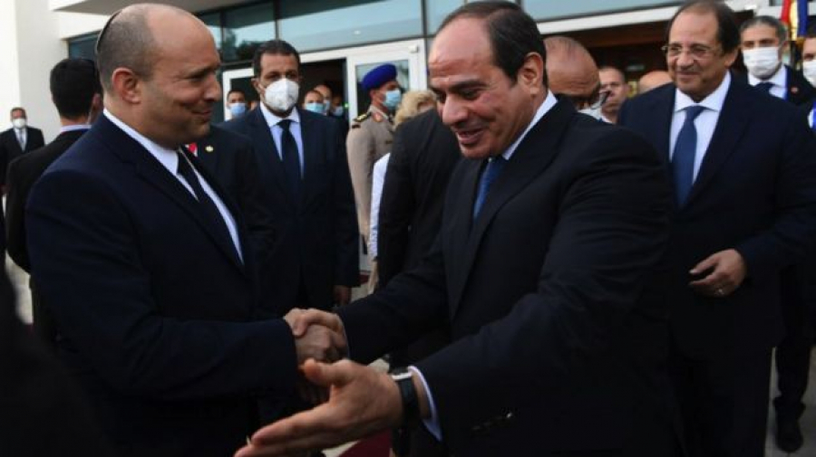 سدّ النهضة وملف السلام في لقاء عبد الفتاح السيسي بنفتالي بينيت سدّ النهضة وملف السلام في لقاء عبد الفتاح السيسي بنفتالي بينيت