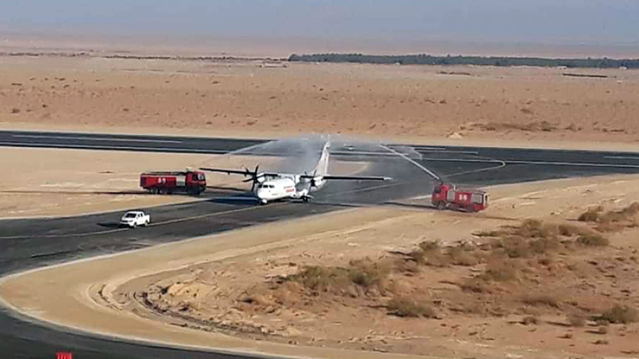 بعد توقّف طال..مطار توزر يستقبل أول رحلة داخلية بعد توقّف طال..مطار توزر يستقبل أول رحلة داخلية