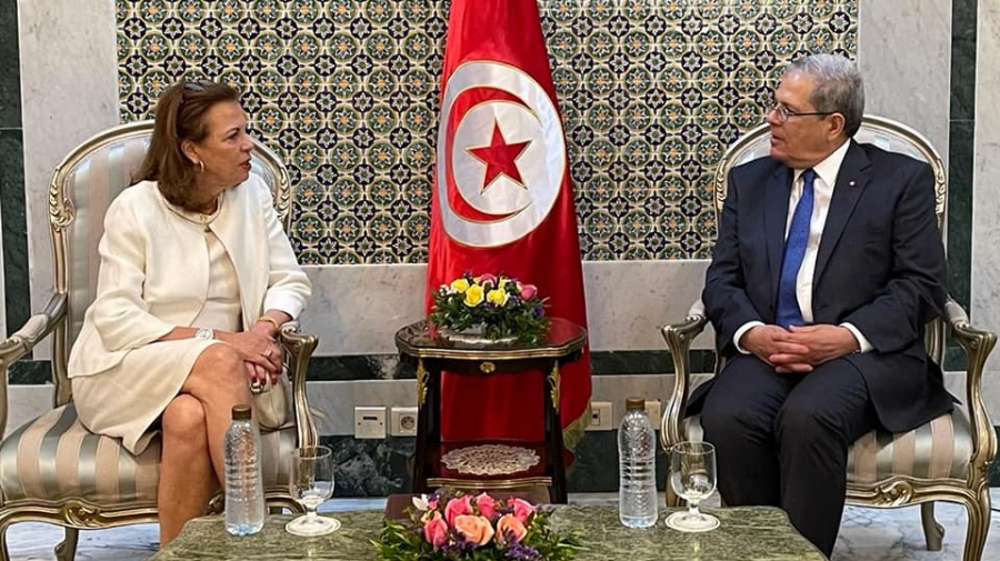 الجرندي يبحث مع مسؤولة بالخارجية الجزائرية توافد المهاجرين على البلدين الجرندي يبحث مع مسؤولة بالخارجية الجزائرية توافد المهاجرين على البلدين