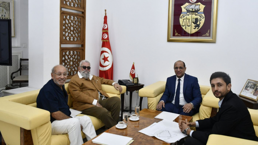 تقدّم المشروع الإبداعي في لقاء الزاهي بالجعايبي والجزيري تقدّم المشروع الإبداعي في لقاء الزاهي بالجعايبي والجزيري