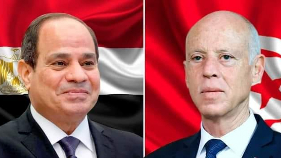سعيّد يعزي السيسي في ضحايا حريق كنيسة أبو سفين سعيّد يعزي السيسي في ضحايا حريق كنيسة أبو سفين