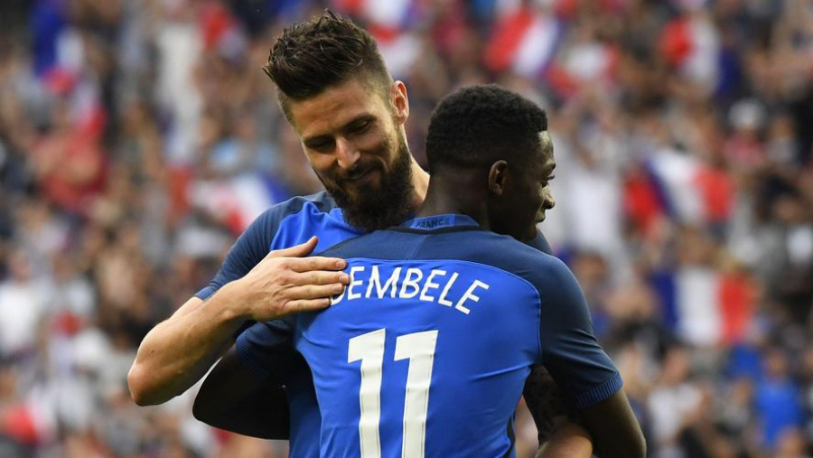 جيرو وديمبيليه يعودان إلى قائمة ''الديوك'' وغياب بنزيمة جيرو وديمبيليه يعودان إلى قائمة ''الديوك'' وغياب بنزيمة