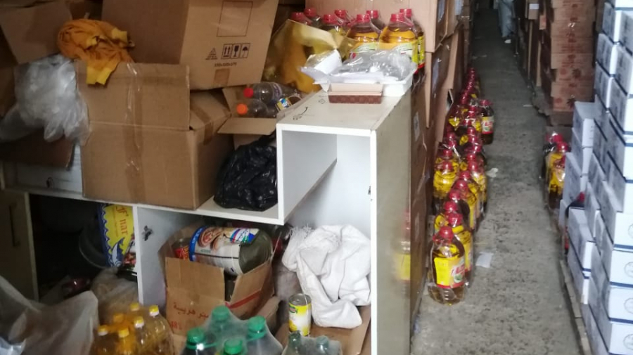 تجاوزت قيمتها المليوني دينار: حجز مواد غذائية وأساسية في مخازن بالمروج تجاوزت قيمتها المليوني دينار: حجز مواد غذائية وأساسية في مخازن بالمروج