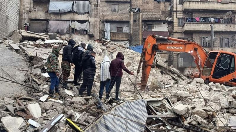 1083 قتيلاً في سوريا جراء الزلزال 1083 قتيلاً في سوريا جراء الزلزال