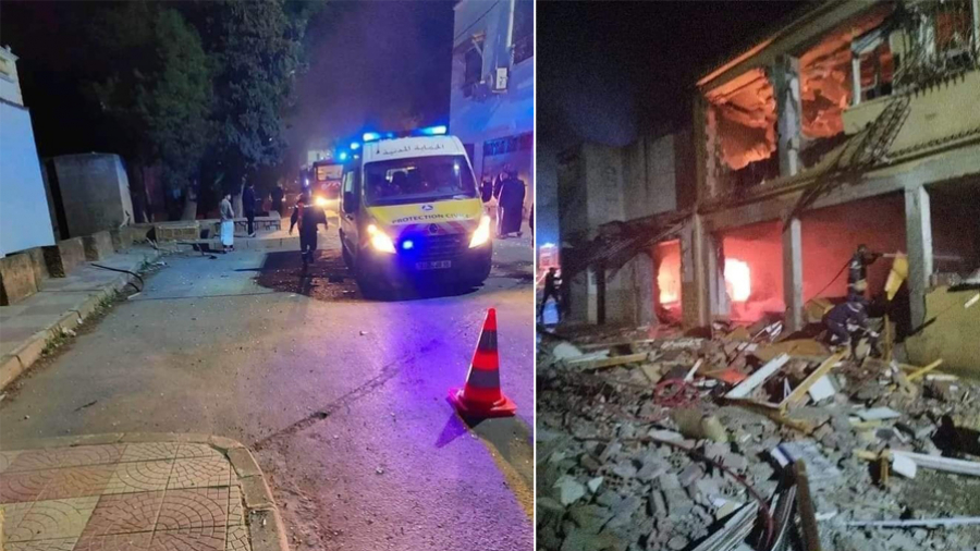 انفجار يودي بحياة ثمانية أشخاص في الجزائر