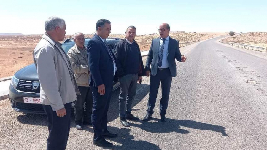 تطاوين: رصد إخلالات في أشغال الطريق بين الصمار وبن قردان تطاوين: رصد إخلالات في أشغال الطريق بين الصمار وبن قردان