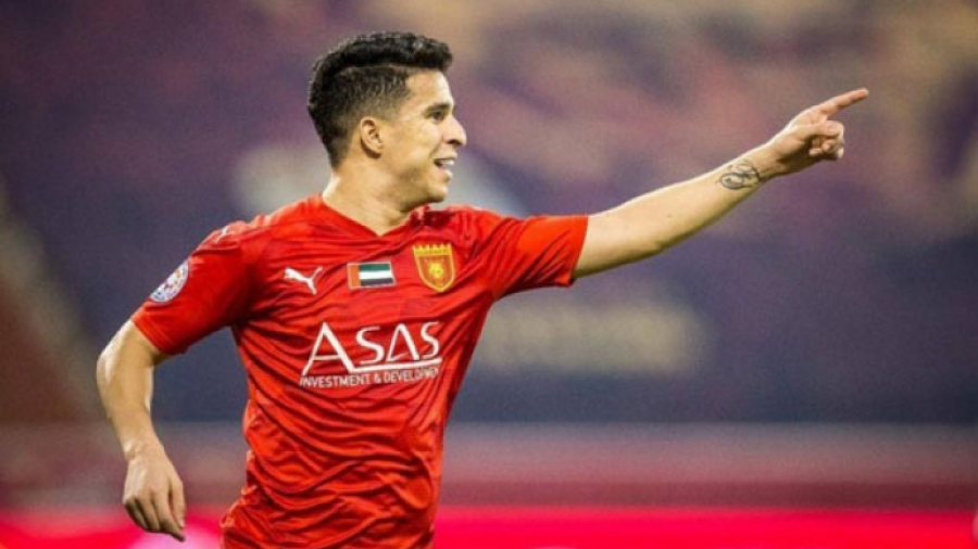 فراس بالعربي هداف مع عجمان الاماراتي