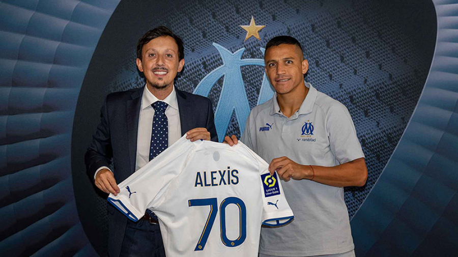 Alexis Sanchez signe à l’OM Alexis Sanchez