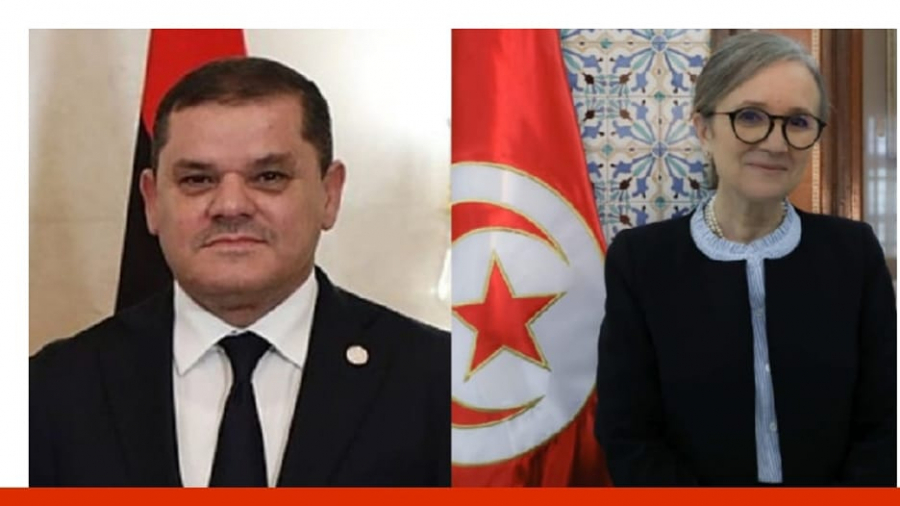Bouden s'entretient avec son homologue libyen Bouden s'entretient avec son homologue libyen