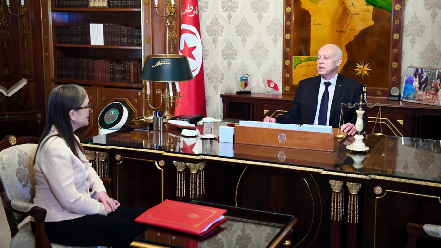 Bouden présente le bilan de sa participation à Davos à Kais Saïed bouden-saied