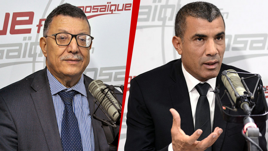 Brahim Bouderbala et Mohamed Tlili Mansri dans Midi Show Brahim Bouderbala et Mohamed Tlili Mansri dans Midi Show