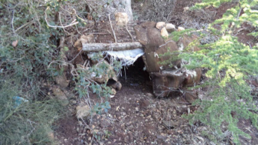 Cache d'arme