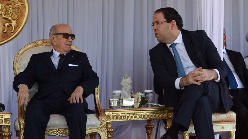 Sigma Conseil : Youssef Chahed devance BCE aux intentions de vote Chahed-BCE