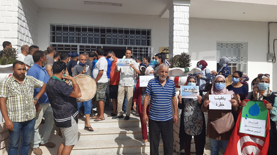 Coupures d'eau : Les habitants de Amdoun protestent Coupures de l'eau : Les habitants de Amdoun protestent