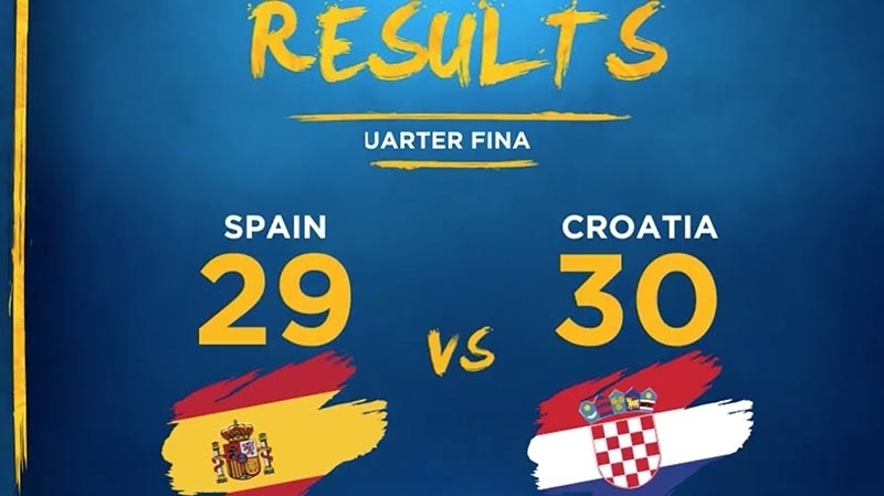 La Croatie rejoint la Norvège en demi-finales Croatie