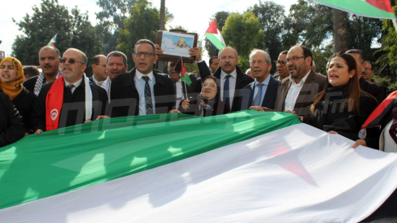 Al Quds capitale d’Israel : Des députés observent une marche députés -marche