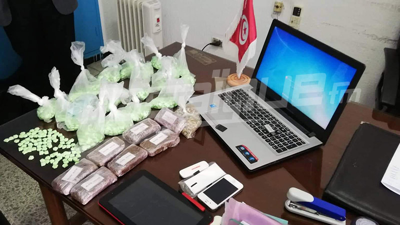 Sousse: saisie de marijuana et de l’ecstasy chez un dealer