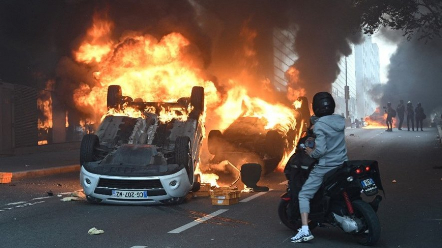 Emeutes en France