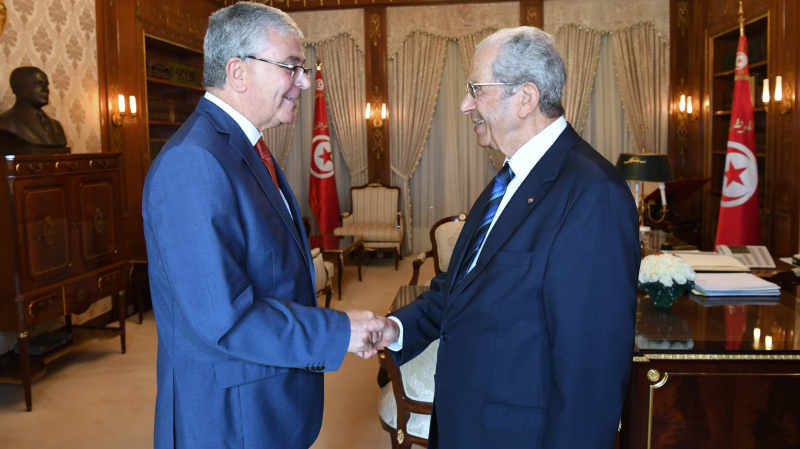 Entretien Mohamed Ennaceur - Abdelkrim Zbidi Entretien Mohamed Ennaceur - Abdelkrim Zbidi