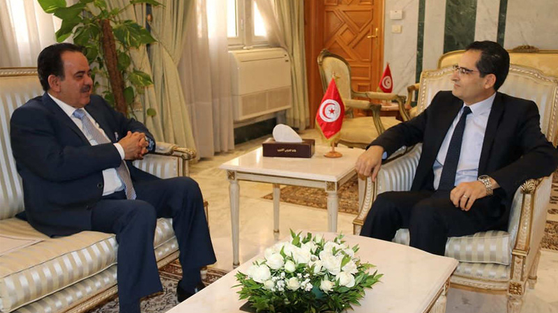 Erray reçoit l'ambassadeur du Qatar à Tunis Erray reçoit l'ambassadeur du Qatar à Tunis