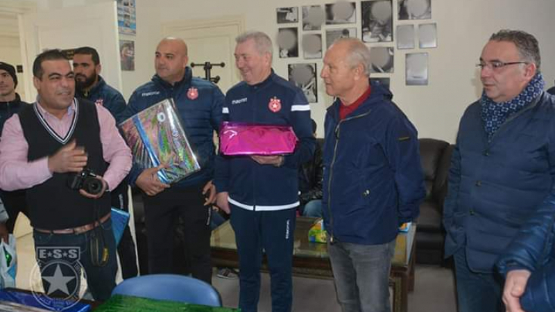 ESS: Lemerre et son équipe en visite au village SOS d'Akouda ESS