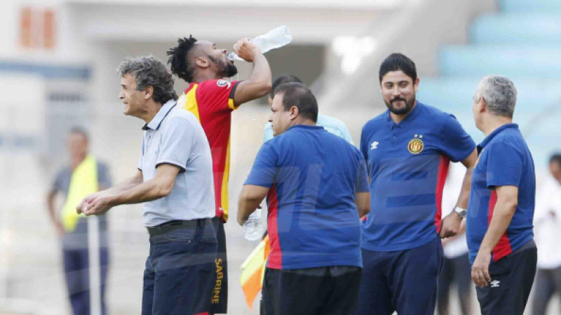 EST Khaled Ben Yahia, absent à la séance d'entrainement d'aujourd'hui