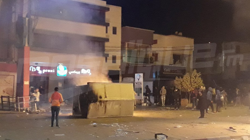 Affrontements à Ettadhamen et pillage d'un magasin à Intilaka Ettadhemen
