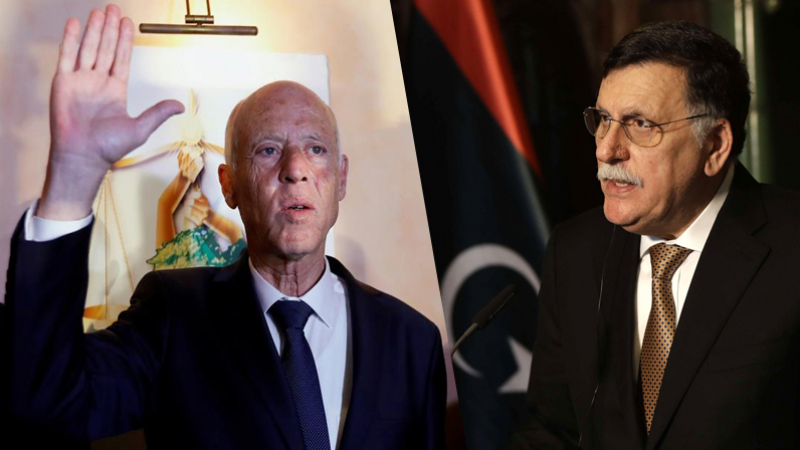 Faiez el-Sarraj félicite Kais Saied Faiez el-Sarraj félicite Kais Saied