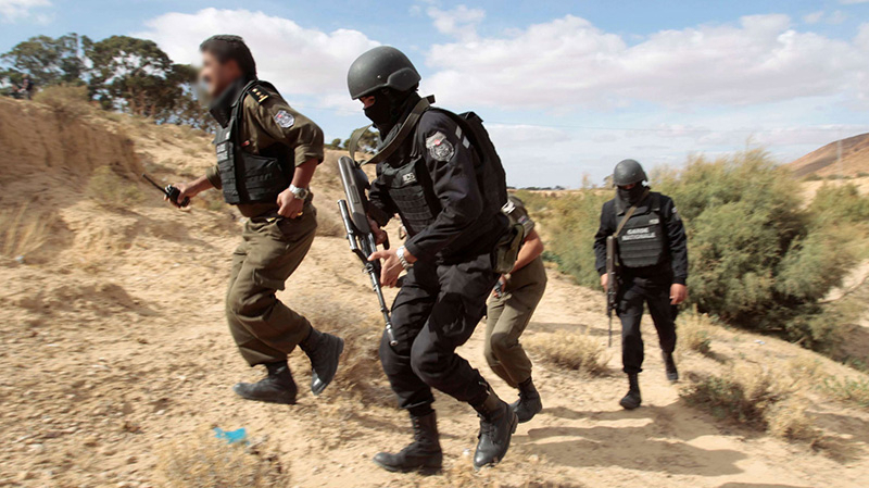 Deux terroristes éliminés à Kasserine Garde nationale