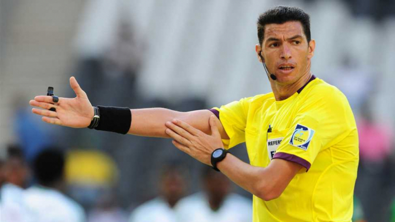 L’égyptien Gehad Gerisha pour le match Tunisie-Nigéria Gehad Grisha