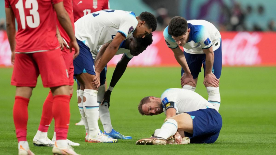 Angleterre: Examens médicaux pour Kane, touché à la cheville Harry Kane